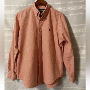 Ralph Lauren Classic Fit Long Sleeve Button Down Men Sz L